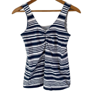 Torrid Fitted Striped Tank Top